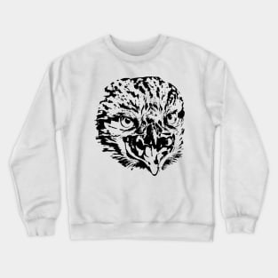 Eagle head predators Crewneck Sweatshirt